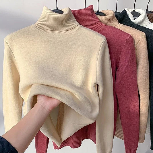 Elegant Women’s Turtleneck Sweater